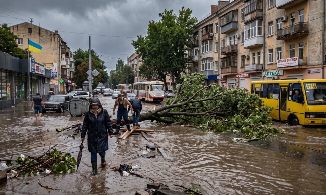Одеса злива затоплення