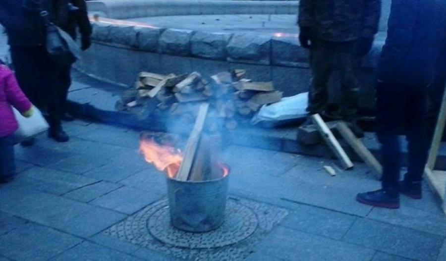 Поджог урна. Поджог урна