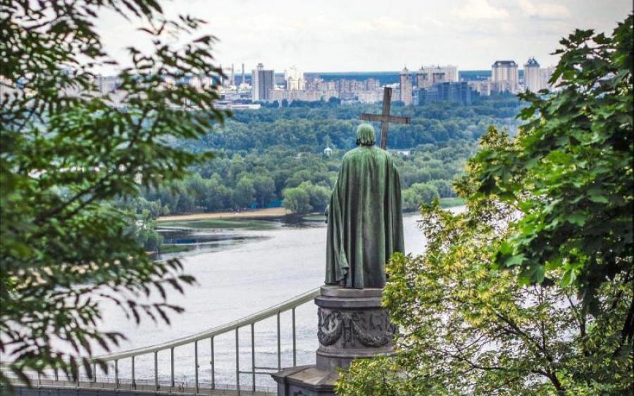 Памятник Владимиру В Киеве Фото