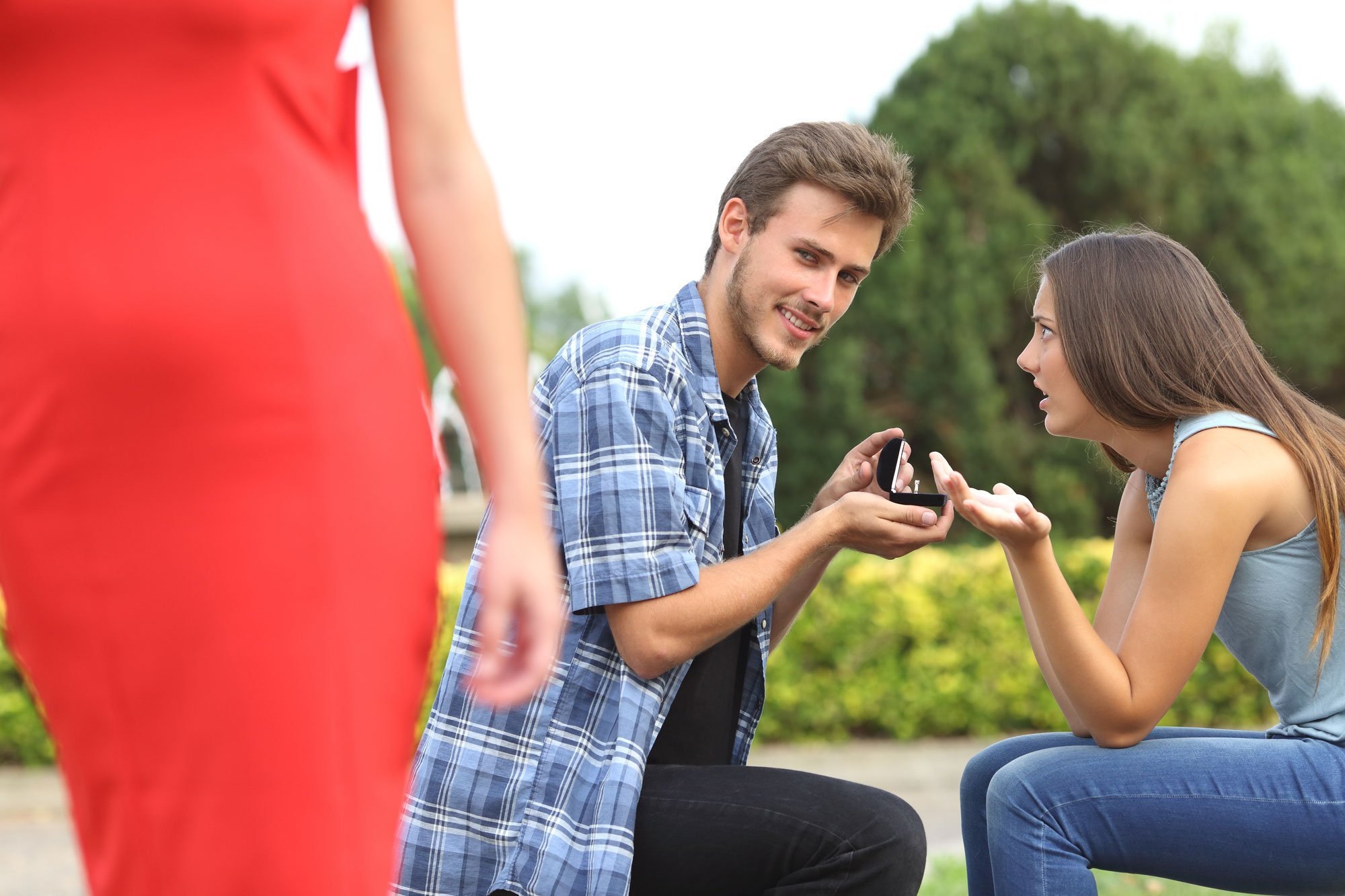 Two Teens Are Having A Lot Of Fun