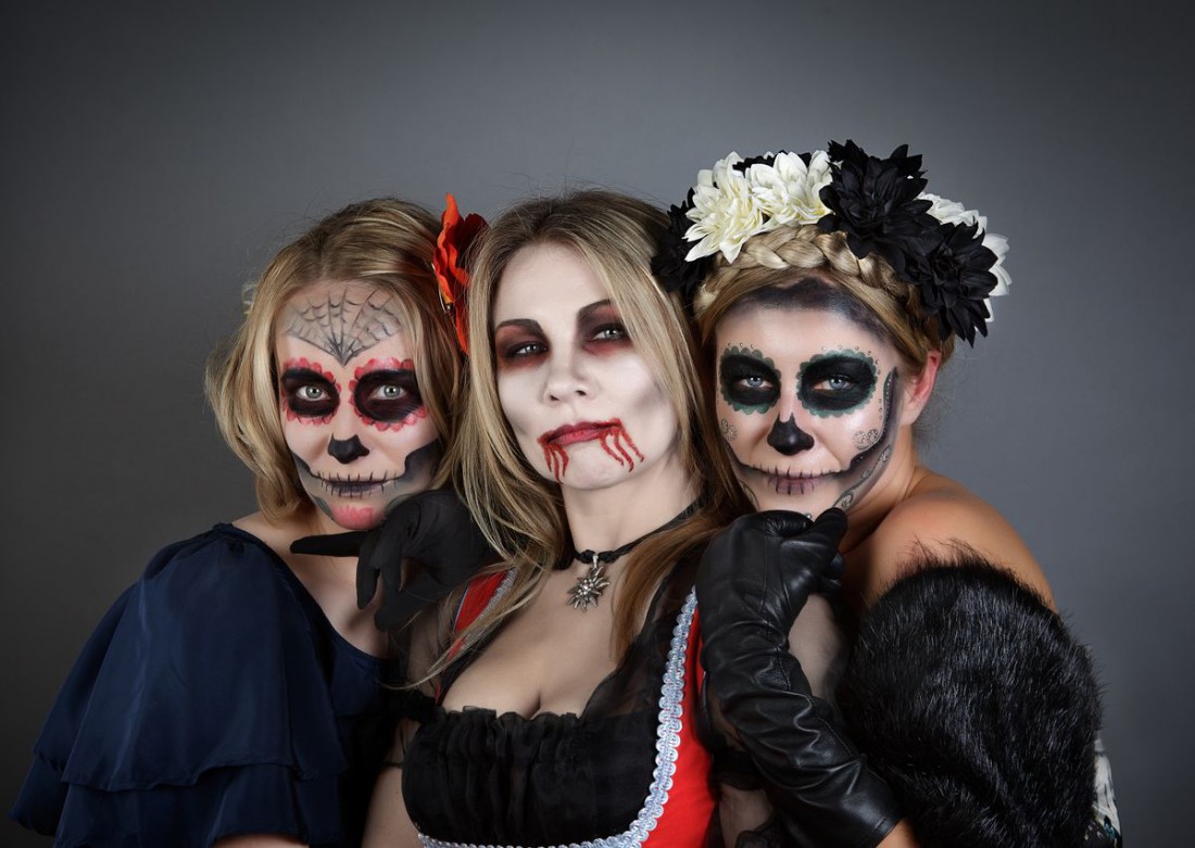 Образ на Хэллоуин и День Мертвых: Санта Муэрте