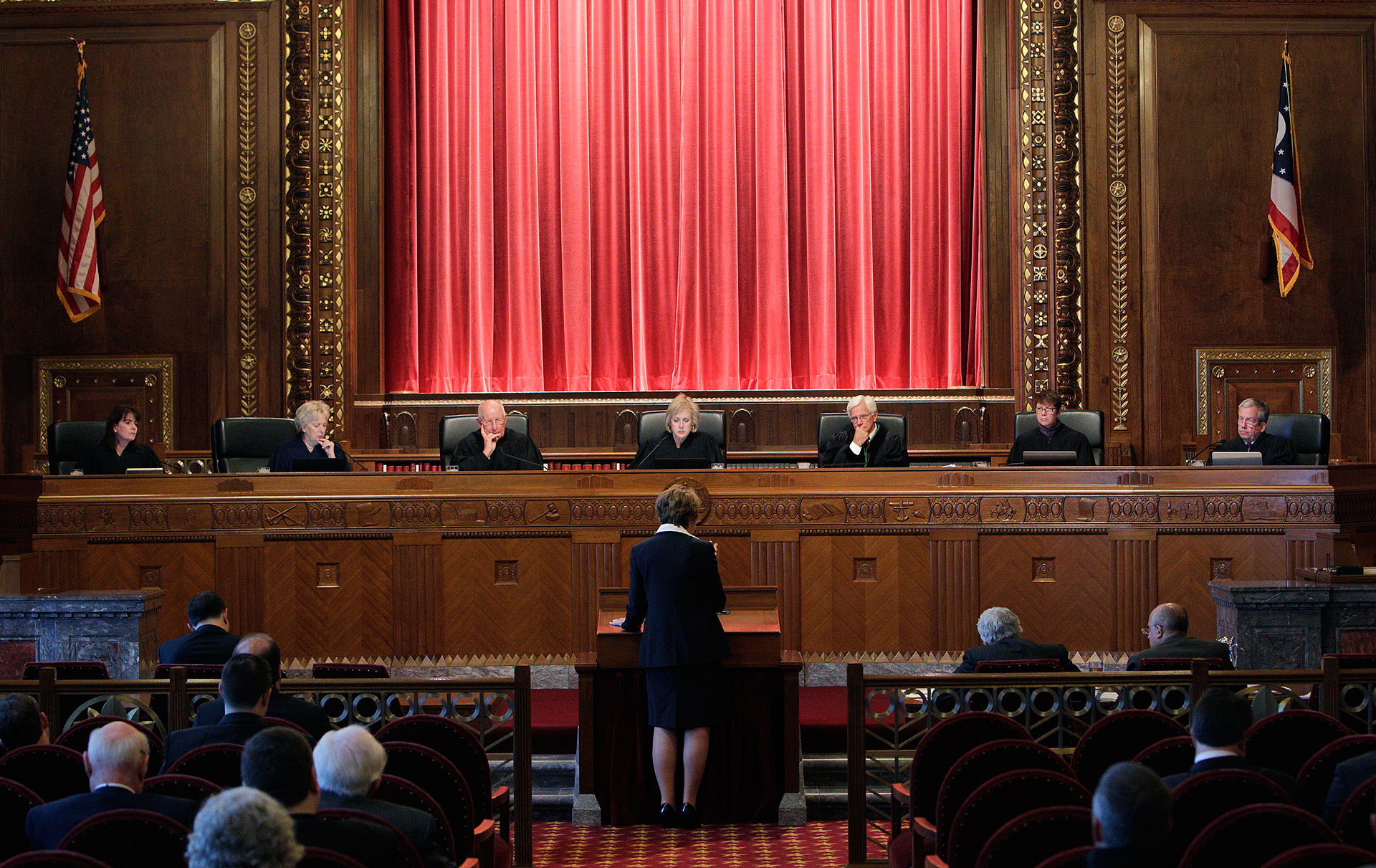 The courts are to