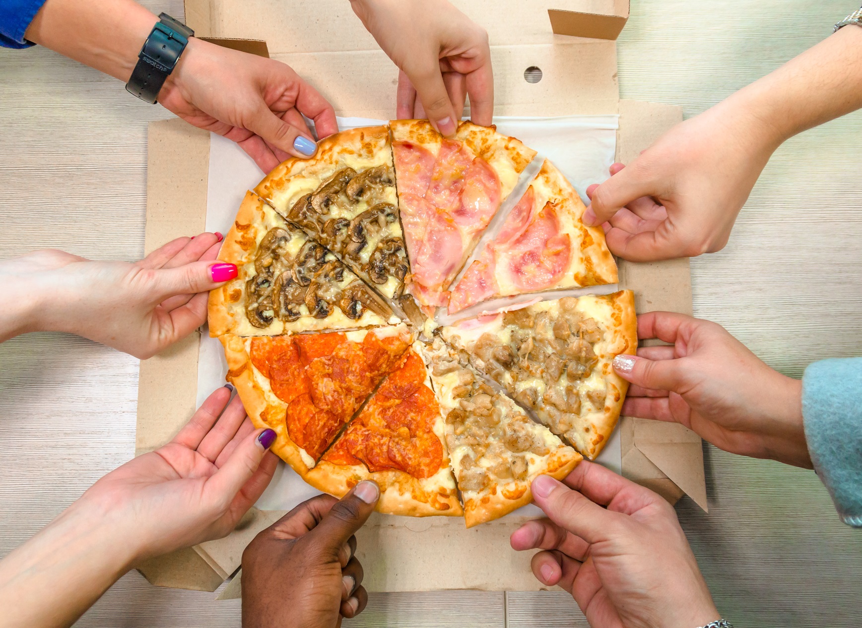 выбор в пиццерии всегда можно получить пиццу с двумя обязательными начинками фото 61