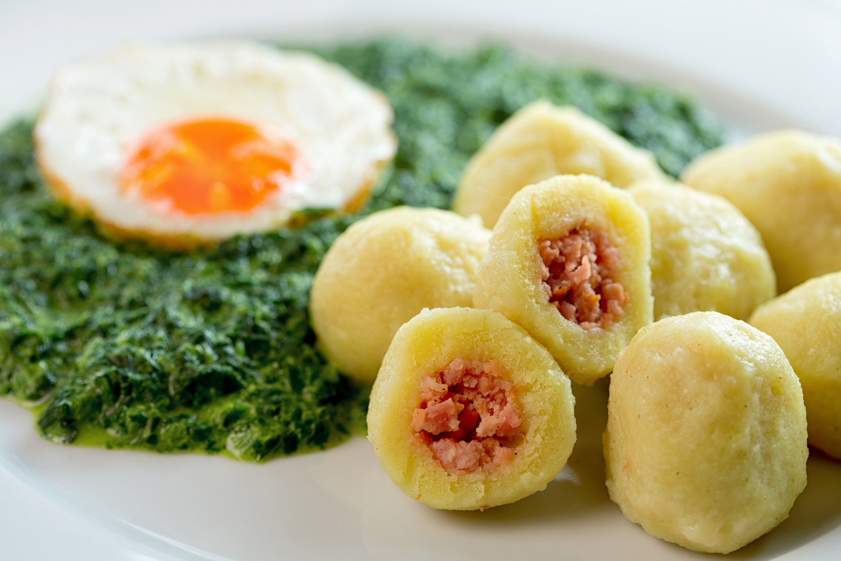 Картофельные шарики с мясом и сыром - рецепт автора Ekaterina K