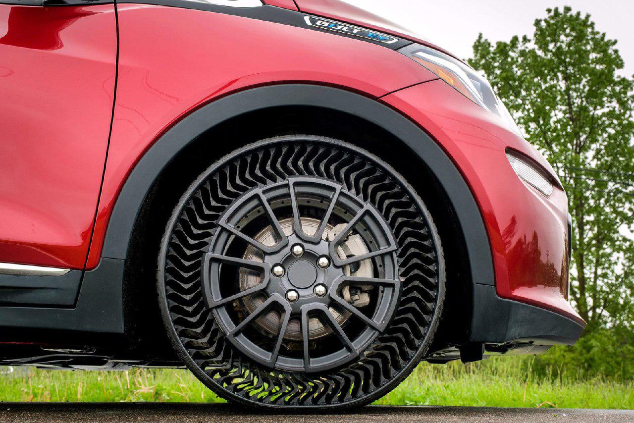 GM и Michelin представили уникальные безвоздушные <b>шины</b> ...