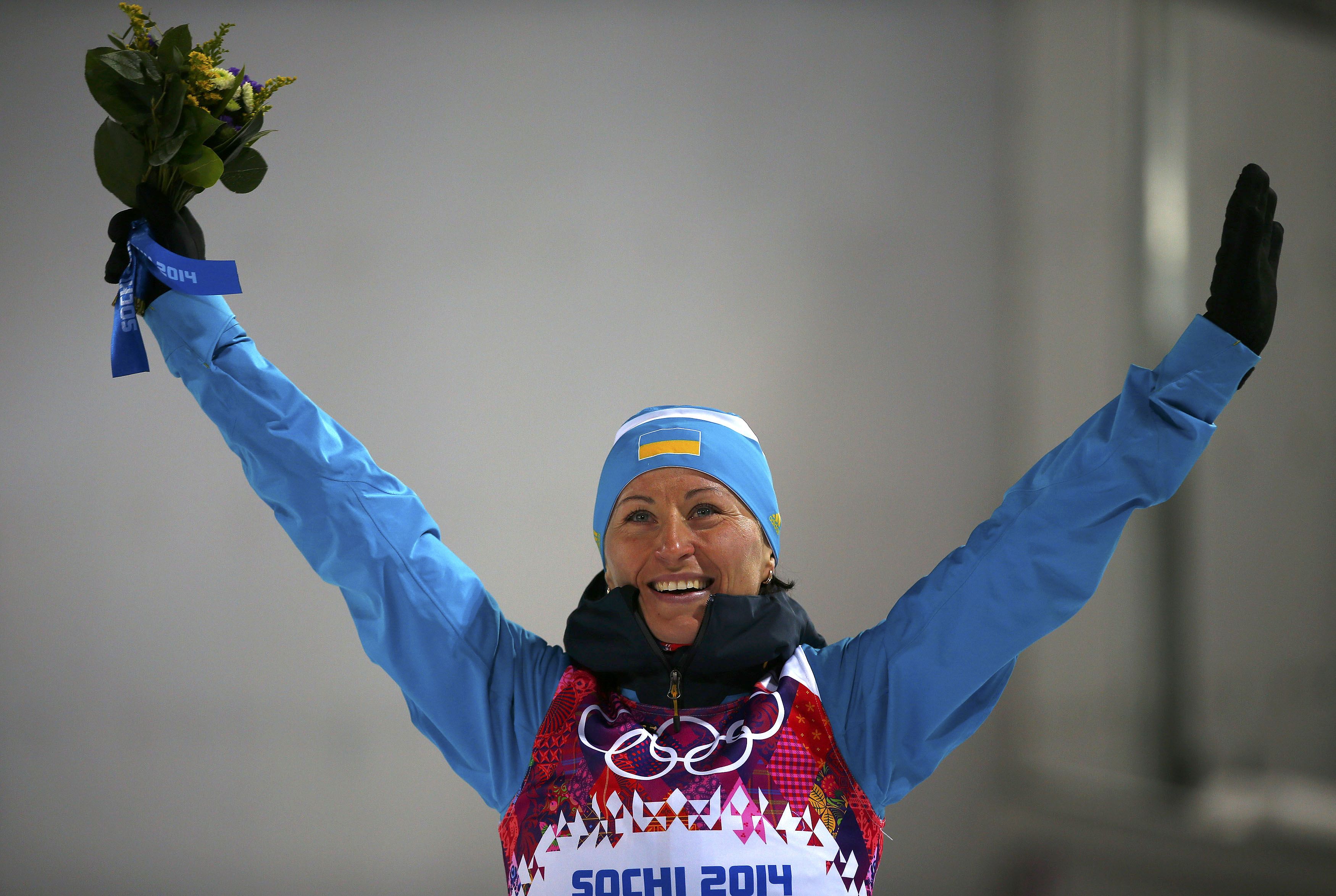 Олимпийская чемпионка по биатлону