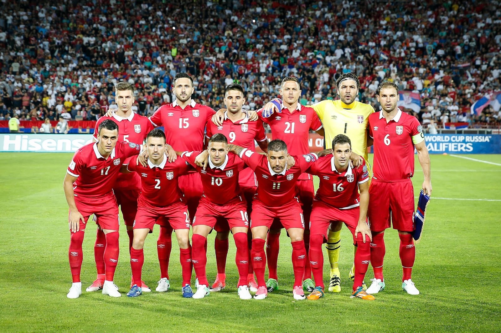 Игроки сборной сербии по футболу