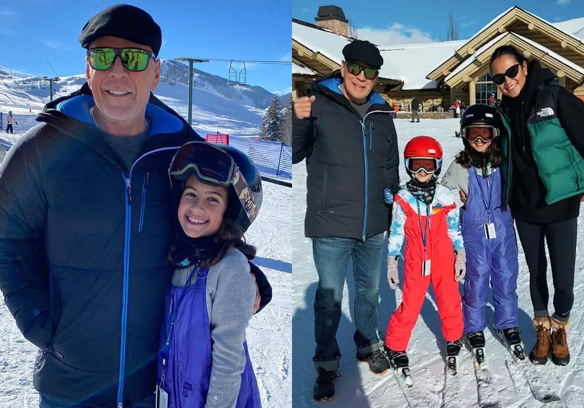 Мечта Насти Каменских Брюс Уиллис усадил попки своих