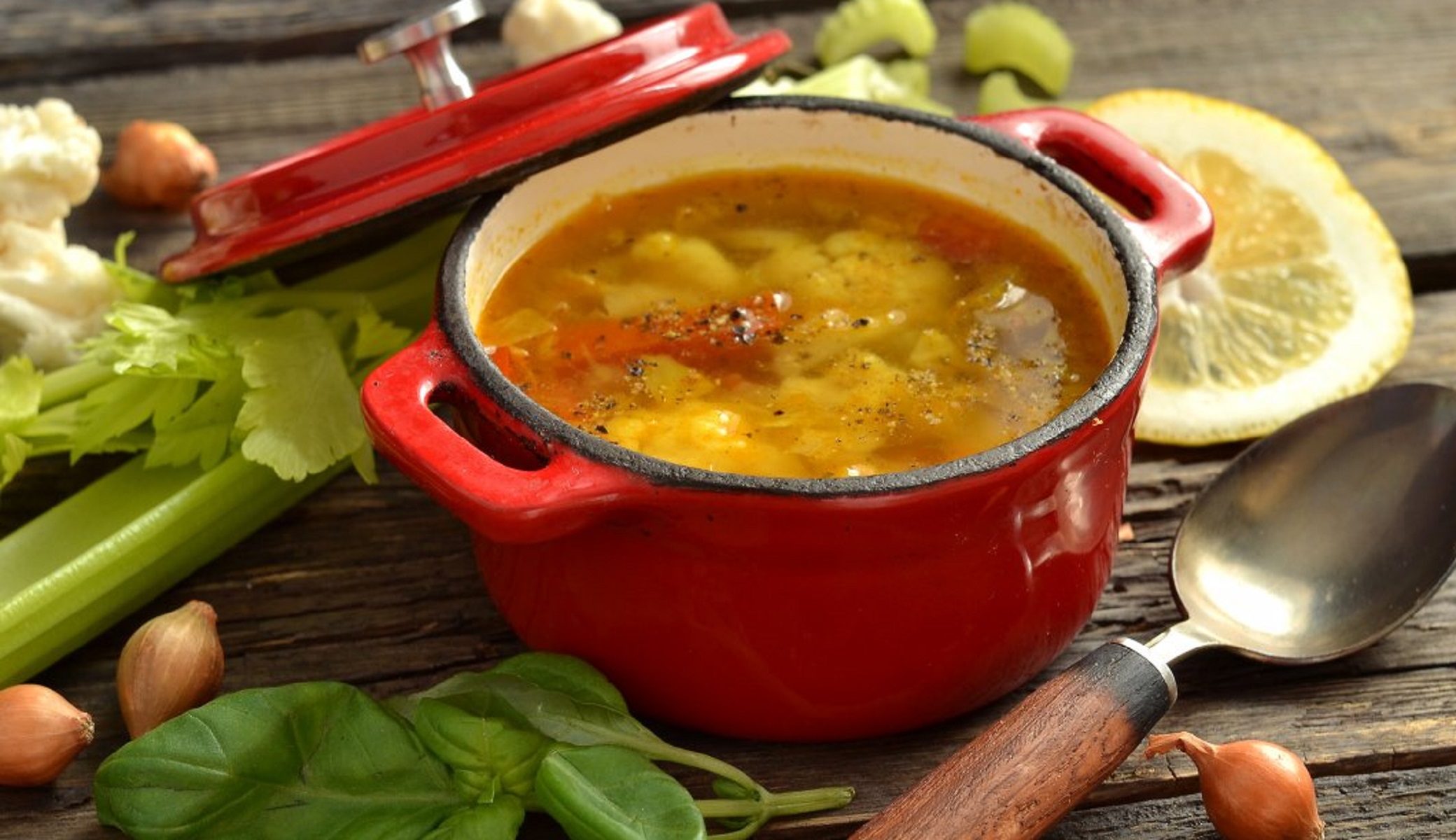 Овощной низкокалорийный суп