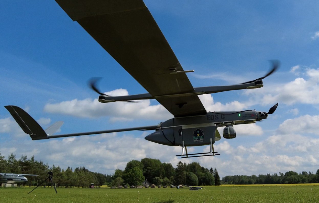 Новый украинский беспилотник. Бпла eos c vtol. эстонский беспилотник.