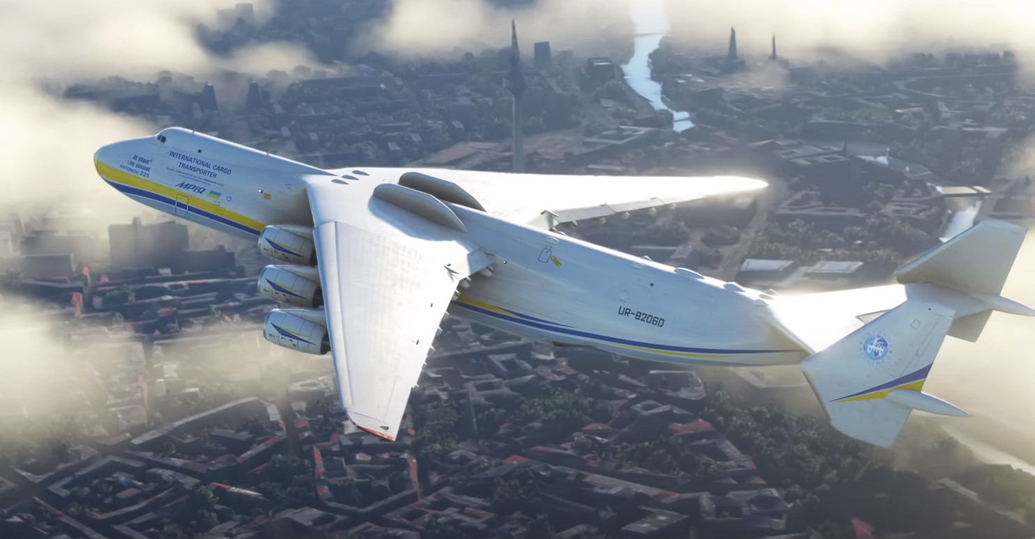 Microsoft Flight Simulator ✈️ on X: We are thrilled to welcome Famous  Flyer IV, the Antonov AN-225, to the #MicrosoftFlightSimulator Marketplace!  ✈️ This awe-inspiring aircraft is available on PC for $19.99, and